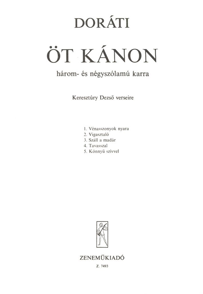 Öt Kanons - 5 Kanons